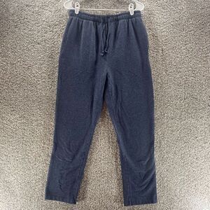 Eddie Bauer Pants Mens Medium‎ Blue Sweatpants Sleepwear Casual Pull On Adult